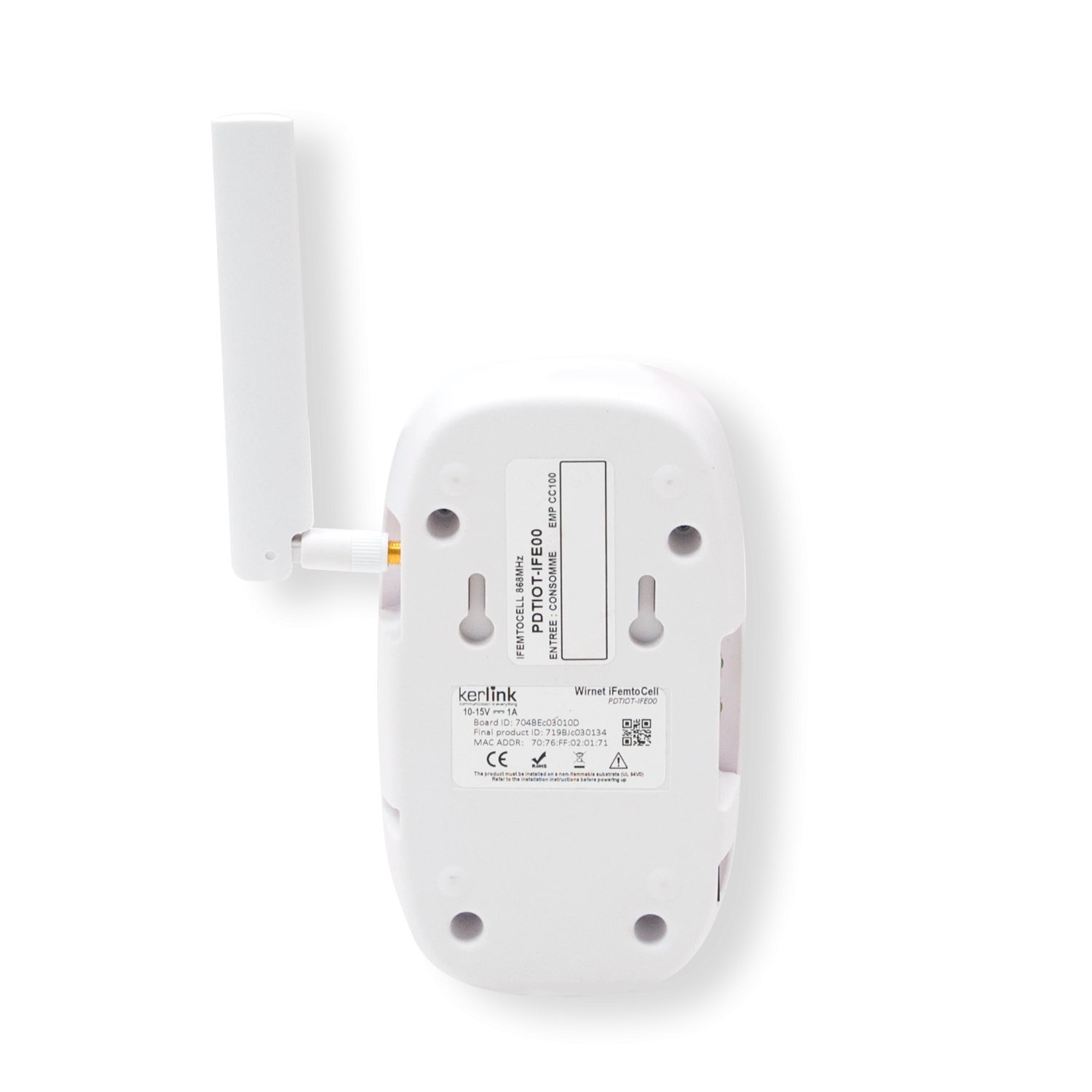 Kerlink Wirnet iFemtoCell LoRaWAN® Indoor Gateway Rückseite