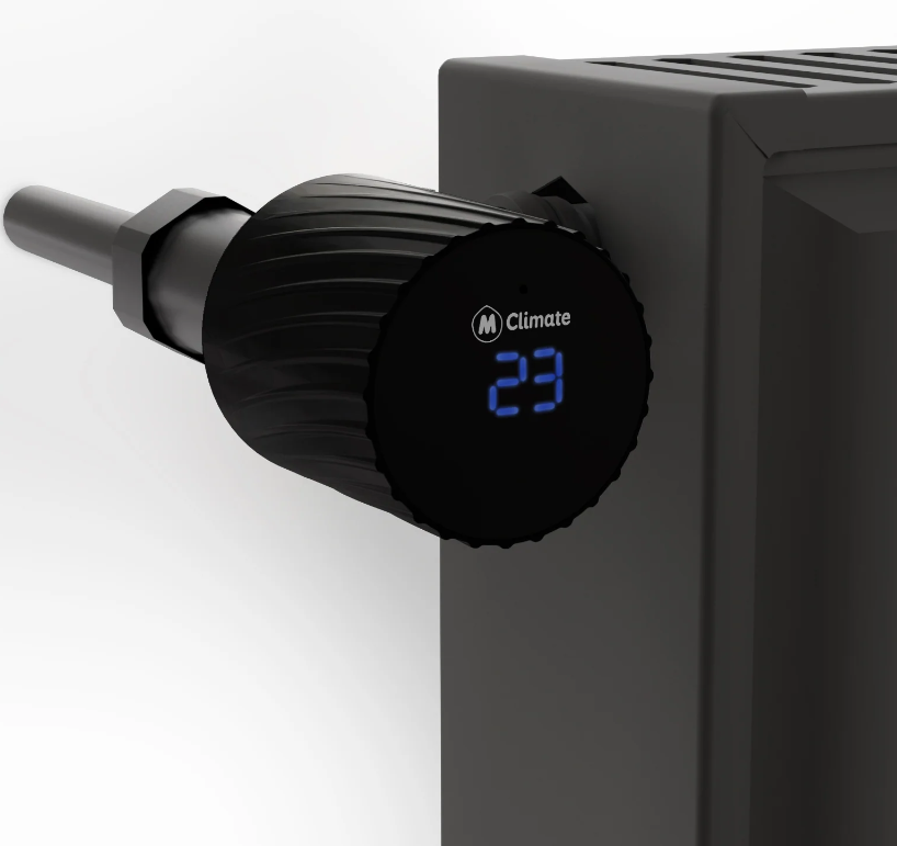 VICKI LoRaWAN® Heizkörperthermostat Robust schwarz MCLIMATE