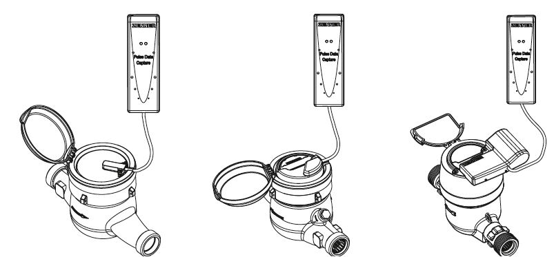 ZENNER PDC-Kommunikationsmodul LoRaWAN® angeschlossen über Impulsgeber