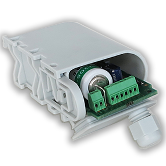 Dry Contacts - LoRaWAN®-Adapter mit 4 x Digital I/O offen